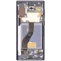 OLED Assembly With Frame For Samsung Galaxy Note 10 (Aftermarket Plus) (Aura Black)