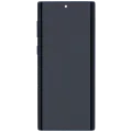 OLED Assembly With Frame For Samsung Galaxy Note 10 (Aftermarket Plus) (Aura Glow / Silver)