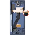 OLED Assembly With Frame For Samsung Galaxy Note 10 (Aftermarket Plus) (Aura Glow / Silver)