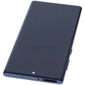 OLED Assembly With Frame For Samsung Galaxy Note 10 (Aftermarket Plus) (Aura Glow / Silver)