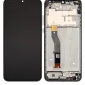 LCD Assembly With Frame For Motorola Moto G Play (XT2093 / 2021) (Refurbished) (Flash Gray)