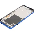 Mid-Frame Housing For Motorola Moto G Power (XT2117 / 2021) (Blue)