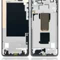 Mid-Frame Housing With Power Button Flex For Motorola Moto G Power (XT2117 / 2021) (Flash Gray)