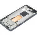 Mid-Frame Housing With Power Button Flex For Motorola Moto G Power (XT2117 / 2021) (Flash Gray)