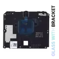 Back Camera Lens With Bracket For Motorola Moto G Play (XT2093 / 2021) (Genuine OEM) (Misty Blue)