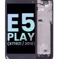 LCD Assembly With Frame For Motorola Moto E5 Play (XT1921 / 2018) (Genuine OEM) (Black)
