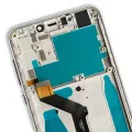 LCD Assembly With Frame For Motorola One (XT1941 / 2018) (Genuine OEM) (White)
