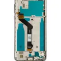 LCD Assembly With Frame For Motorola One (XT1941 / 2018) (Genuine OEM) (White)