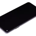 LCD Assembly With Frame For Motorola Moto G Stylus 6.8" (XT2115 / 2021) (Genuine OEM) (Aurora Black)