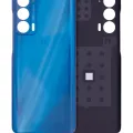 Back cover Glass For Motorola Edge 5G (XT2141 / 2021) (Genuine OEM) (Nebula Blue)