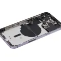 Back Housing W/ Small Parts For iPhone 14 Pro Max (US Version) (Used OEM Pull: Grade A) (Deep Purple)