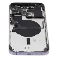 Back Housing W/ Small Parts For iPhone 14 Pro Max (US Version) (Used OEM Pull: Grade A) (Deep Purple)