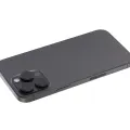 Back Housing W/ Small Parts For iPhone 14 Pro Max (US Version) (Used OEM Pull: Grade A) (Space Black)