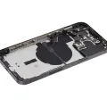 Back Housing W/ Small Parts For iPhone 14 Pro Max (US Version) (Used OEM Pull: Grade A) (Space Black)