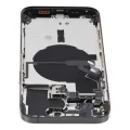 Back Housing W/ Small Parts For iPhone 14 Pro Max (US Version) (Used OEM Pull: Grade A) (Space Black)