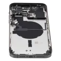 Back Housing W/ Small Parts For iPhone 14 Pro Max (US Version) (Used OEM Pull: Grade A) (Space Black)