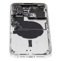 Back Housing W/ Small Parts For iPhone 14 Pro Max (US Version) (Used OEM Pull: Grade A) (Silver)