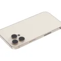 Back Housing W/ Small Parts For iPhone 14 Pro Max (US Version) (Used OEM Pull: Grade A) (Gold)