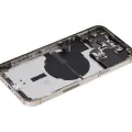 Back Housing W/ Small Parts For iPhone 14 Pro Max (US Version) (Used OEM Pull: Grade A) (Gold)