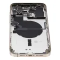 Back Housing W/ Small Parts For iPhone 14 Pro Max (US Version) (Used OEM Pull: Grade A) (Gold)