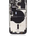 Back Housing W/ Small Parts For iPhone 14 Pro (US Version) (Used OEM Pull: Grade B) (Space Black)