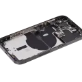 Back Housing W/ Small Parts For iPhone 14 Pro (US Version) (Used OEM Pull: Grade B) (Space Black)