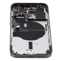 Back Housing W/ Small Parts For iPhone 14 Pro (US Version) (Used OEM Pull: Grade B) (Space Black)