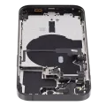 Back Housing W/ Small Parts For iPhone 14 Pro (US Version) (Used OEM Pull: Grade B) (Space Black)