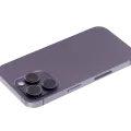 Back Housing W/ Small Parts For iPhone 14 Pro (US Version) (Used OEM Pull: Grade B) (Deep Purple)