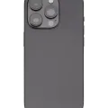 Back Housing W/ Small Parts For iPhone 14 Pro (US Version) (Used OEM Pull: Grade C) (Space Black)