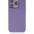 Back Housing W/ Small Parts For iPhone 14 Pro (US Version) (Used OEM Pull: Grade C) (Deep Purple)