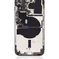 Back Housing W/ Small Parts For iPhone 14 Pro (US Version) (Used OEM Pull: Grade C) (Deep Purple)