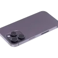Back Housing W/ Small Parts For iPhone 14 Pro (US Version) (Used OEM Pull: Grade C) (Deep Purple)