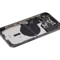 Back Housing W/ Small Parts For iPhone 14 Pro Max (US Version) (Used OEM Pull: Grade B) (Space Black)
