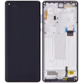 OLED Assembly With Frame For Motorola Edge Plus (XT2061 / 2020) (Genuine OEM) (Baltic Gray)