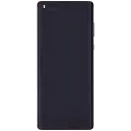 OLED Assembly With Frame For Motorola Edge Plus (XT2061 / 2020) (Genuine OEM) (Baltic Gray)