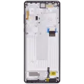 OLED Assembly With Frame For Motorola Edge Plus (XT2061 / 2020) (Genuine OEM) (Baltic Gray)