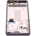 OLED Assembly With Frame For Motorola Edge Plus (XT2061 / 2020) (Genuine OEM) (Baltic Gray)