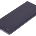 OLED Assembly With Frame For Motorola Edge 5G (XT2063 / 2020) (Genuine OEM) (Midnight Magenta)