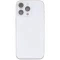 Back Housing W/ Small Parts For iPhone 14 Pro Max (US Version) (Used OEM Pull: Grade C) (Silver)
