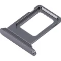 Лоток SIM для iPhone 14 Pro / 14 Pro Max (Service Pack) (чорний)