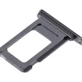 Лоток SIM для iPhone 14 Pro / 14 Pro Max (Service Pack) (чорний)