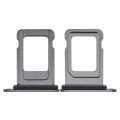 Лоток SIM для iPhone 14 Pro / 14 Pro Max (Service Pack) (чорний)