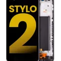 LCD Assembly With Frame For LG G Stylo 2 (Refurbished) (Black)