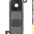 Back Camera Lens With Power & Volume Buttons For LG Stylo 2