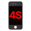 LCD Assembly For iPhone 4S (Aftermarket Plus) (Black)