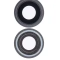 Back Camera Lens With Bracket & Bezel For iPhone 8 / SE (2020) / SE (2022) (Aftermarket Plus) (Space Gray) (10 Pack)