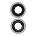 Back Camera Lens With Bracket & Bezel For iPhone 8 / SE (2020) / SE (2022) (Aftermarket Plus) (Silver) (10 Pack)