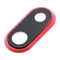 Back Camera Lens With Bracket & Bezel For iPhone 8 Plus (Red) (10 Pack)