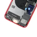 Back Housing W/ Small Components Pre-Installed For iPhone 8 (No Logo) (Aftermarket Plus) (Red)